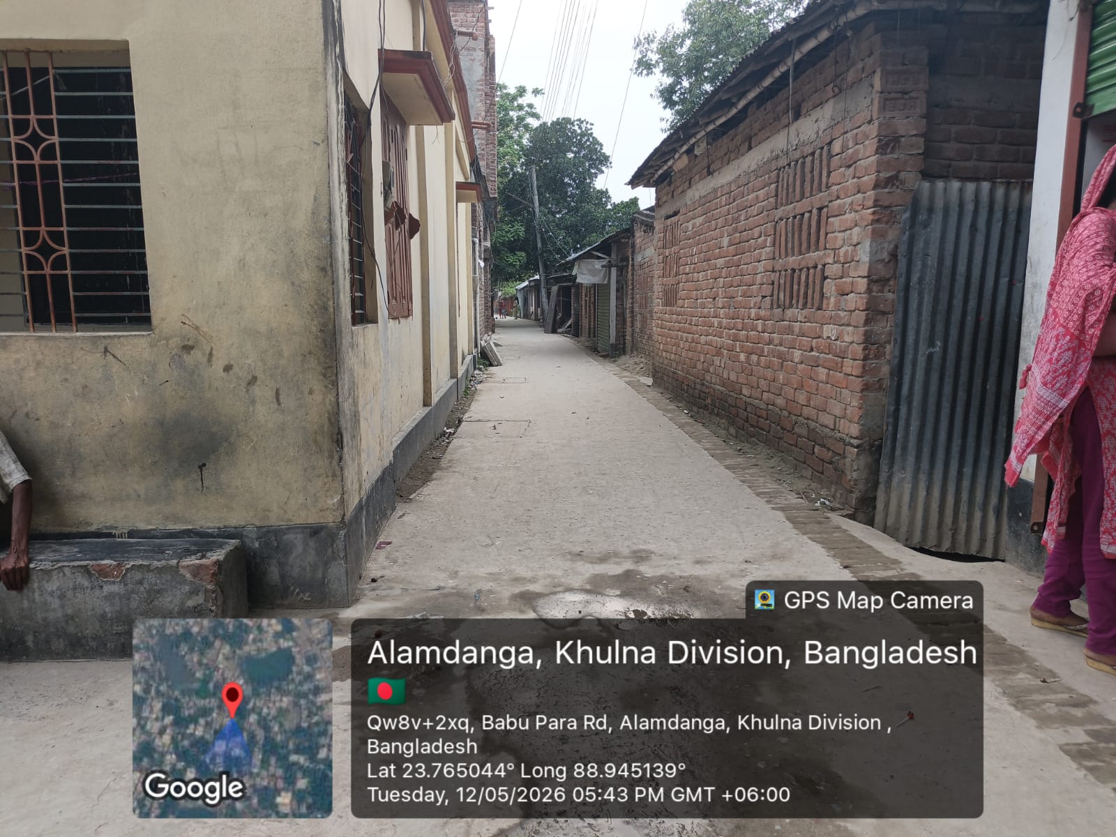 আলমডাঙ্গা পৌরসভার ২নং ওয়ার্ড  রাধিকাগঞ্জ নিম্নআয় এলাকার উন্নয়ন চিত্র ( কাজের আগের ছবি ও পরের ছবি)